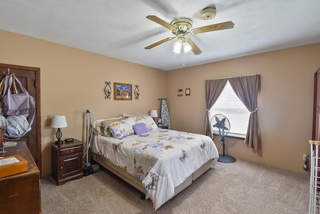 904 E Madison St, Pontiac, IL 61764 - carpeted bedroom with ceiling fan