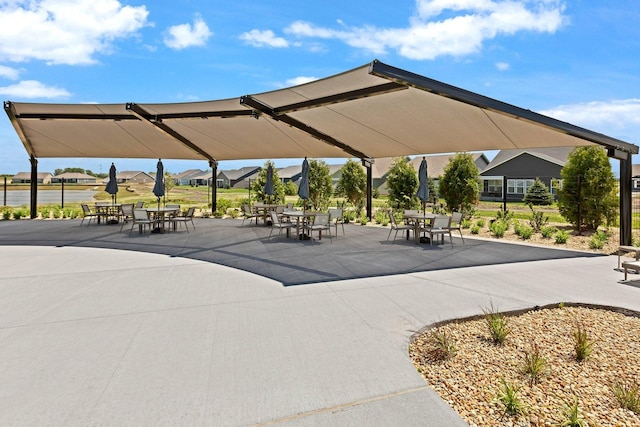 3245 Lincoln Prairie Blvd, Aurora, IL 60503 - view of property's community with outdoor dining area and a patio