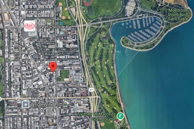 4148 N Clarendon Ave Unit 102, Chicago, IL 60613 - aerial overview of property's location