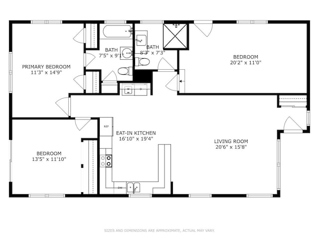 611 Palace St, Aurora, IL 60506 - home floor plan