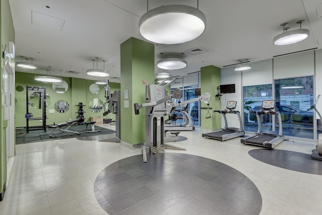 125 S Green St Unit 705A, Chicago, IL 60607 - view of gym
