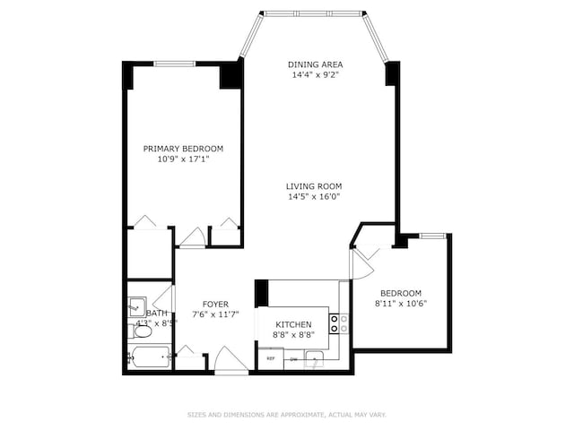 525 W Hawthorne Pl Unit 2701, Chicago, IL 60657 - property floor plan