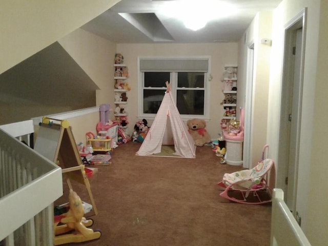 121 Chatsworth Cir, Schaumburg, IL 60194 - rec room featuring carpet flooring