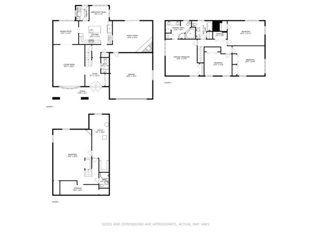 20832 Sparta Ln, Olympia Fields, IL 60461 - property floor plan