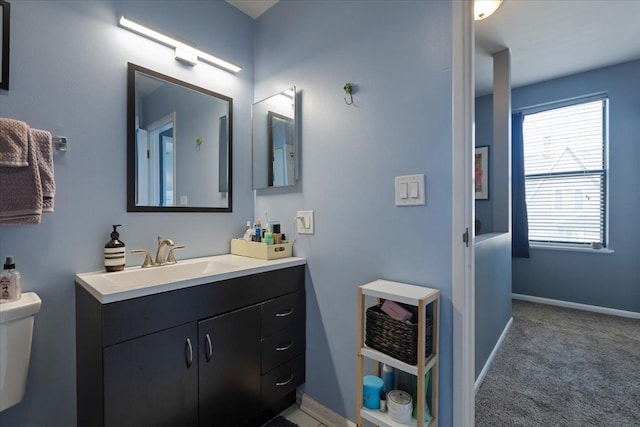 3713 Grand Blvd Unit 10, Brookfield, IL 60513 - bathroom with vanity and toilet