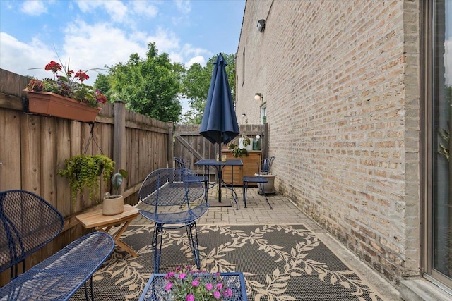 3713 Grand Blvd Unit 10, Brookfield, IL 60513 - view of patio with outdoor dining space