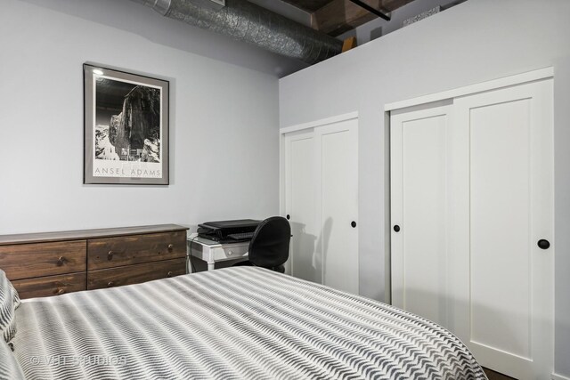 843 W Adams St Unit 310, Chicago, IL 60607 - bedroom with two closets
