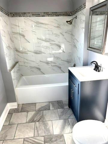 1900 W 83rd St Unit 0, Chicago, IL 60620 - bathroom with bathing tub / shower combination and vanity