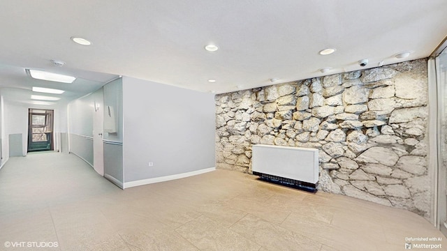 1567 Ridge Ave Unit 307, Evanston, IL 60201 - empty room featuring recessed lighting and a smoke detector