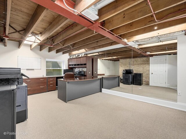 1360 Turvey Rd, Downers Grove, IL 60515 - basement featuring light carpet
