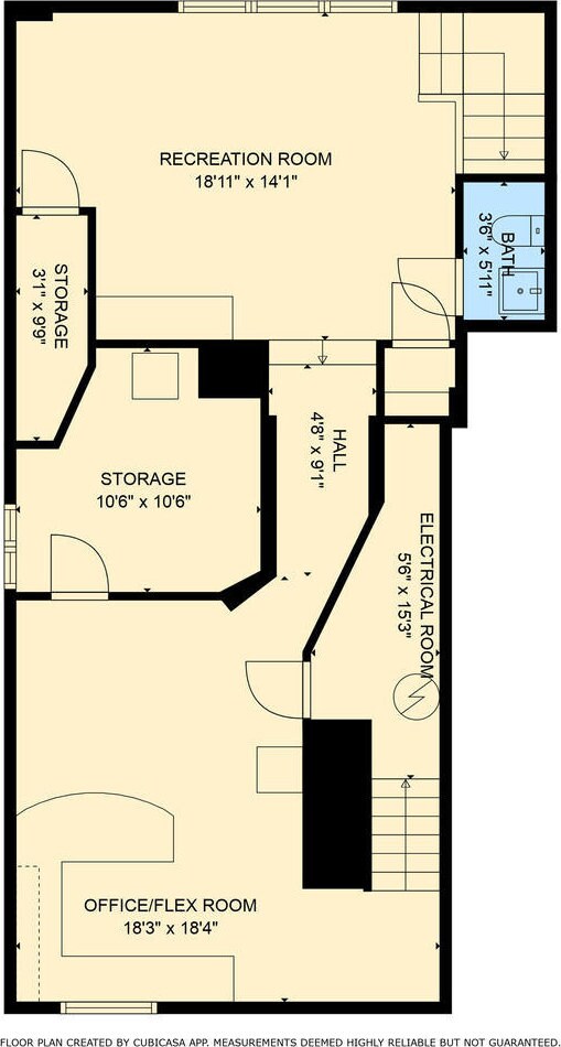 1360 Turvey Rd, Downers Grove, IL 60515 - view of room layout