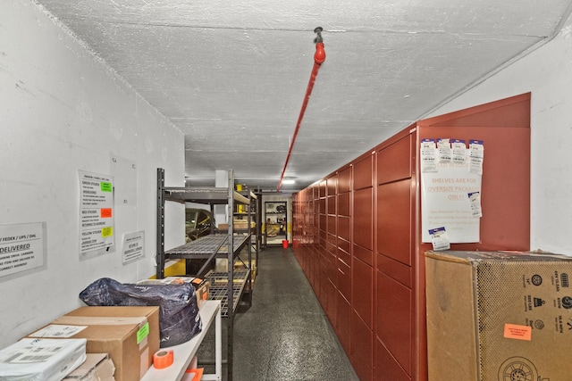 4170 N Marine Dr Unit 6L, Chicago, IL 60613 - corridor with concrete flooring