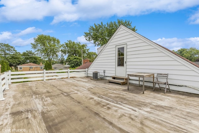 9445 Le Claire Ave, Skokie, IL 60077 - wooden terrace featuring entry steps