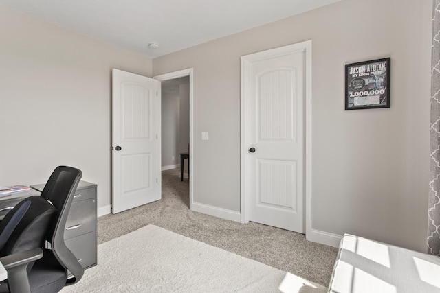 1607 Peppermill Ln, Champaign, IL 61822 - carpeted home office with baseboards