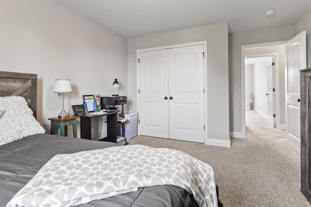 1607 Peppermill Ln, Champaign, IL 61822 - bedroom featuring carpet flooring and a closet