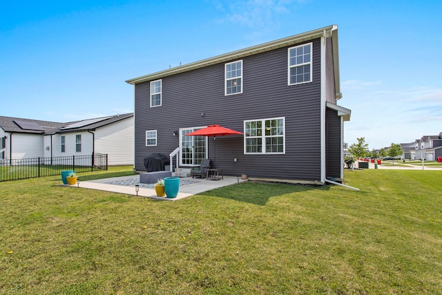 1607 Peppermill Ln, Champaign, IL 61822 - rear view of house featuring a patio area and entry steps