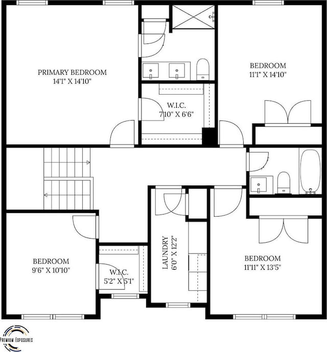 1607 Peppermill Ln, Champaign, IL 61822 - view of room layout