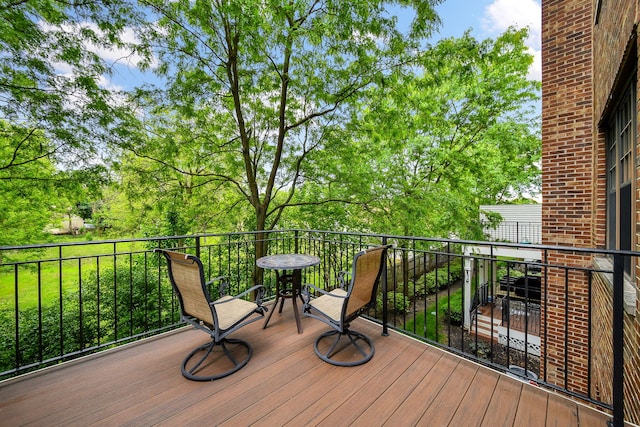 17 Virginia Pkwy, Schaumburg, IL 60193 - view of wooden deck