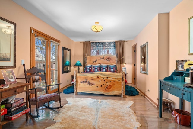 20719 Highview Rd, Marengo, IL 60152 - bedroom featuring wood finished floors and baseboards