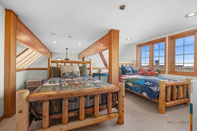 20719 Highview Rd, Marengo, IL 60152 - carpeted bedroom with recessed lighting
