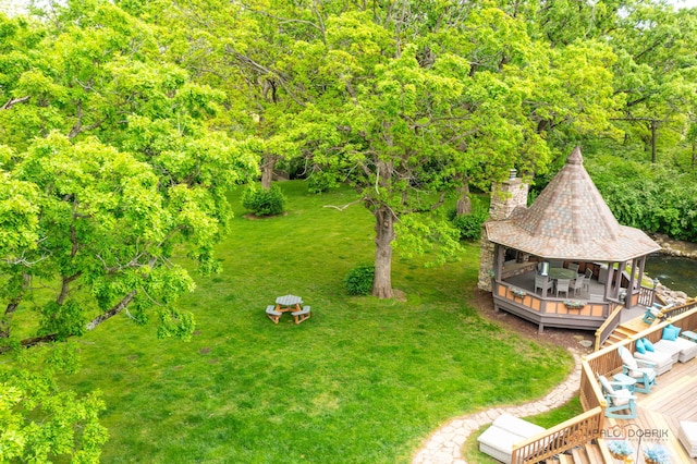 20719 Highview Rd, Marengo, IL 60152 - aerial view of a heavily wooded area