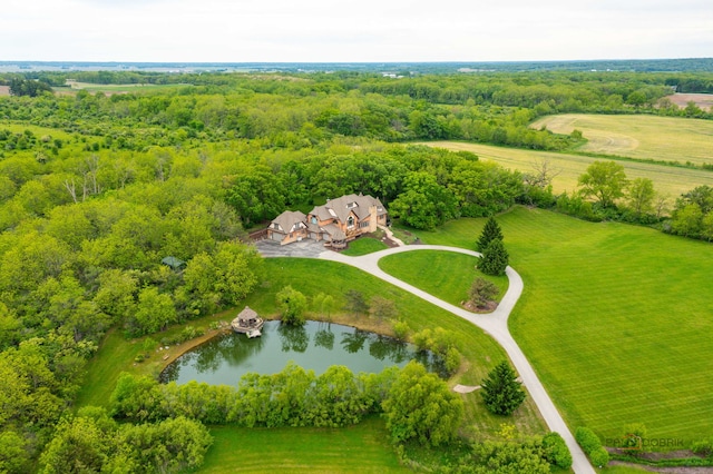 20719 Highview Rd, Marengo, IL 60152 - bird's eye view of a nearby body of water