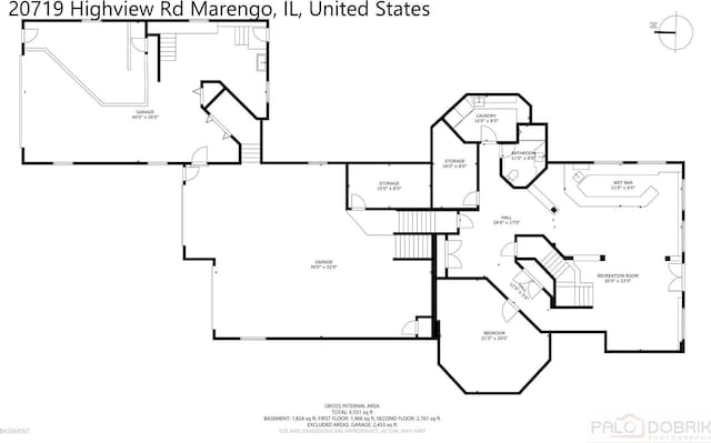 20719 Highview Rd, Marengo, IL 60152 - property floor plan