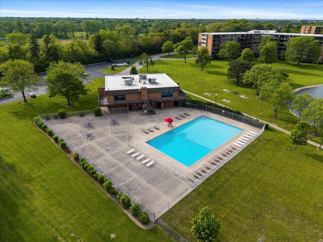 1300 Woodside Ct Unit B2, Schaumburg, IL 60193 - view of community pool
