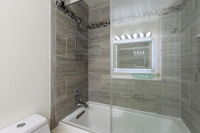 1300 Woodside Ct Unit B2, Schaumburg, IL 60193 - bathroom with shower / bath combination and toilet