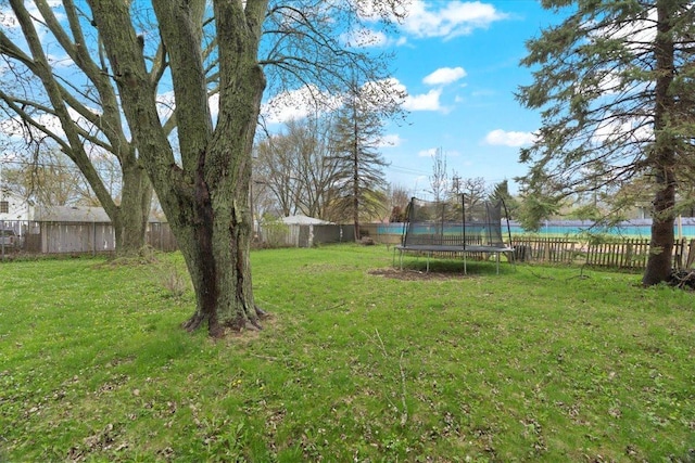 2906 Bethel Blvd, Zion, IL 60099 - view of yard featuring a trampoline