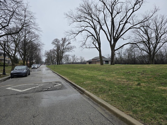 1737 Mcdaniel Ave Unit B, Evanston, IL 60201 - view of asphalt street with curbs