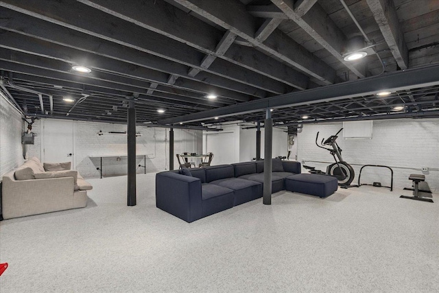 2087 W Greenleaf Ave, Chicago, IL 60645 - finished basement featuring gas meter