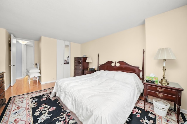 405 N Wabash Ave Unit 502, Chicago, IL 60611 - bedroom featuring wood finished floors and baseboards