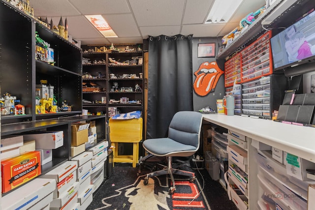 300 Knox Park Rd, Lake Zurich, IL 60047 - office with a paneled ceiling