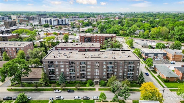 1327 Brown St Unit 206, Des Plaines, IL 60016 - drone / aerial view of apartment complex / building