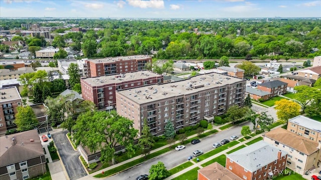 1327 Brown St Unit 206, Des Plaines, IL 60016 - bird's eye view