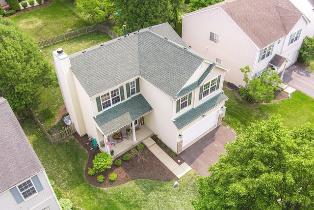 86 E Hummingbird Ave, Cortland, IL 60112 - aerial view of property and surrounding area