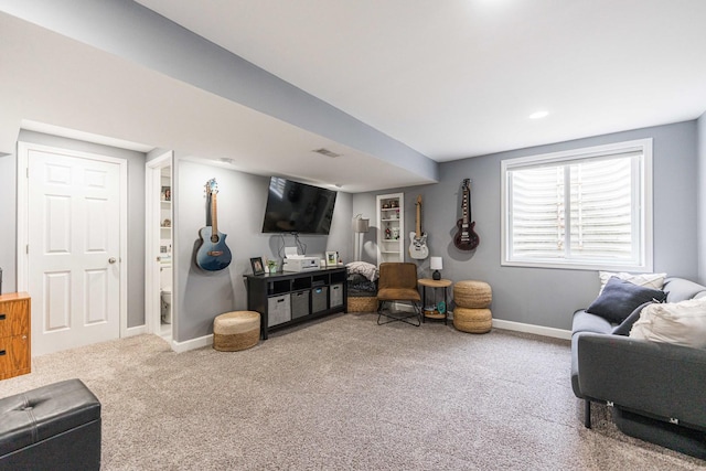 86 E Hummingbird Ave, Cortland, IL 60112 - living room with carpet flooring and baseboards