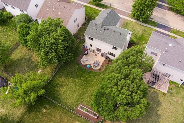 86 E Hummingbird Ave, Cortland, IL 60112 - aerial view of property and surrounding area