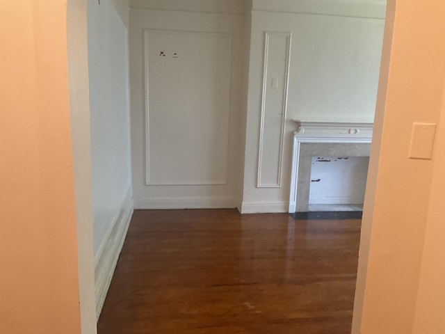6832 S S Shore Dr Unit 1, Chicago, IL 60649 - hallway featuring wood finished floors