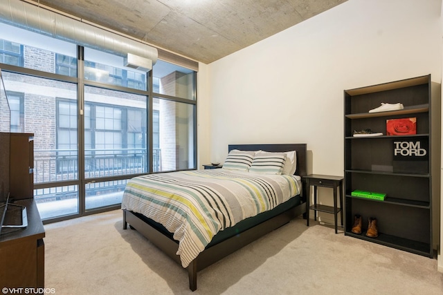 520 S State St Unit 614, Chicago, IL 60605 - bedroom with carpet flooring and floor to ceiling windows