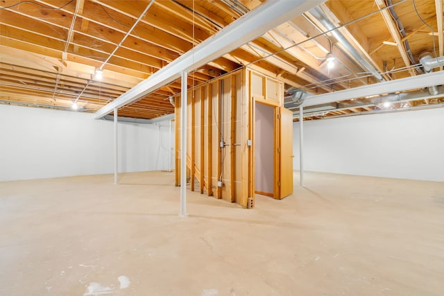 11104 Karen Dr, Orland Park, IL 60467 - view of unfinished basement