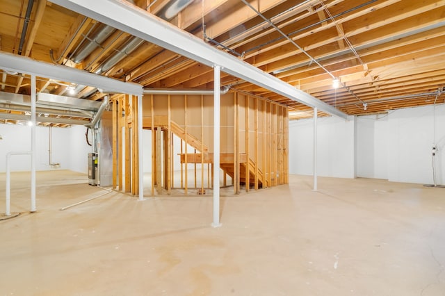 11104 Karen Dr, Orland Park, IL 60467 - unfinished basement featuring heating unit