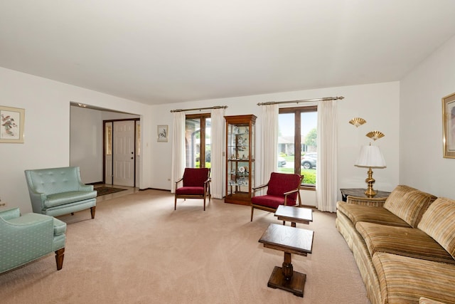7618 W 157th St, Orland Park, IL 60462 - living area with light colored carpet