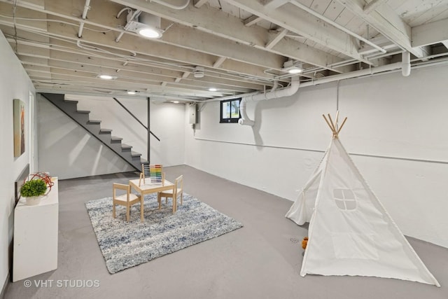 2309 N Riverside Dr, Mchenry, IL 60051 - basement with stairs and electric panel
