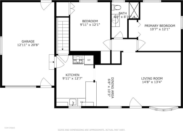2309 N Riverside Dr, Mchenry, IL 60051 - floor plan / room layout