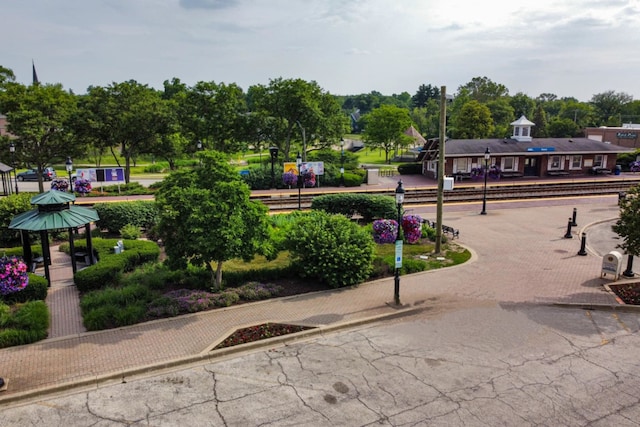 720 Wellington Ave Unit 206, Elk Grove Village, IL 60007 - view of home's community with a gazebo