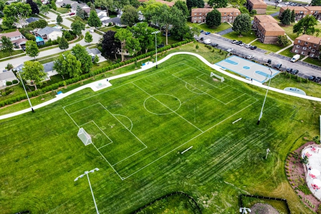 720 Wellington Ave Unit 206, Elk Grove Village, IL 60007 - drone / aerial view