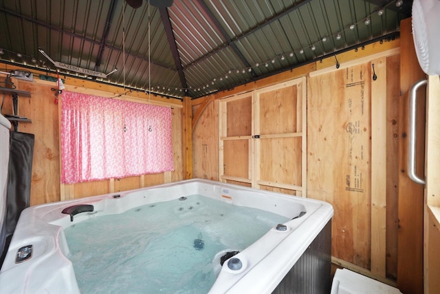14848 Keystone Ave, Midlothian, IL 60445 - miscellaneous room featuring a hot tub