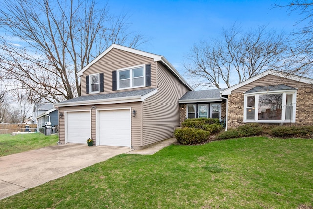 8048 W Magnolia Dr, Frankfort, IL 60423 - view of front of property featuring an attached garage and concrete driveway